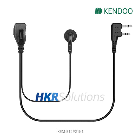 KEM-E12P21K1 Radio Ear-hanger Earplug Headset