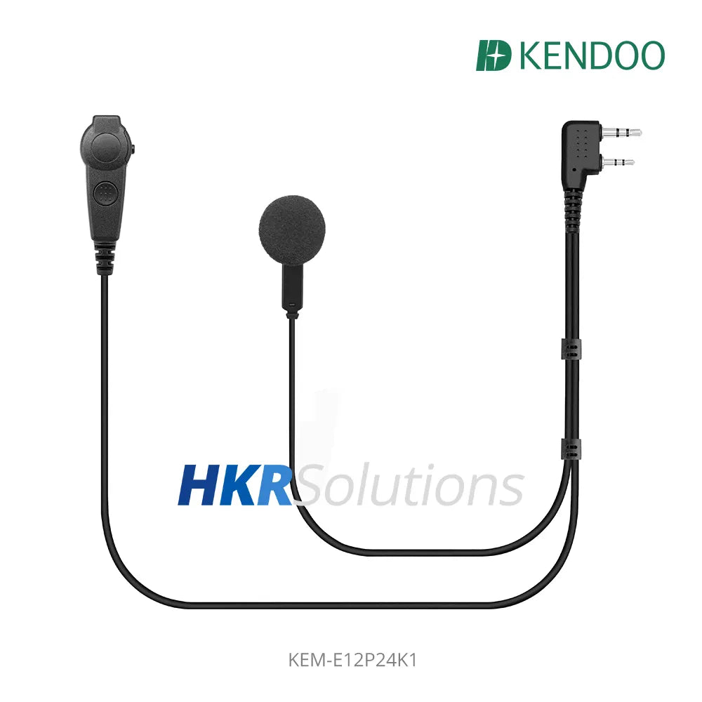 KEM-E12P24K1 Radio Ear-hanger Earplug Headset