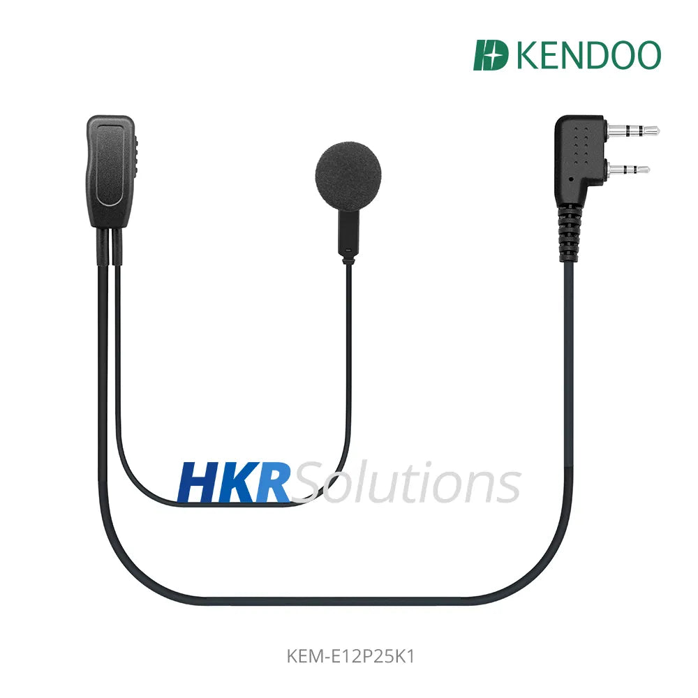 KEM-E12P25K1 Radio Ear-hanger Earplug Headset