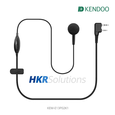 KEM-E13P02K1 Radio Ear-hanger Earplug Headset