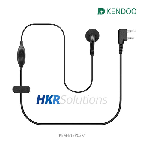 KEM-E13P03K1 Radio Ear-hanger Earplug Headset