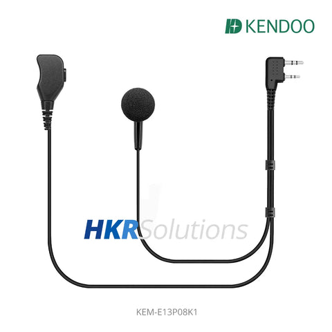 KEM-E13P08K1 Radio Ear-hanger Earplug Headset