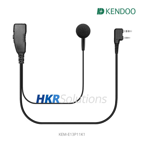 KEM-E13P11K1 Radio Ear-hanger Earplug Headset