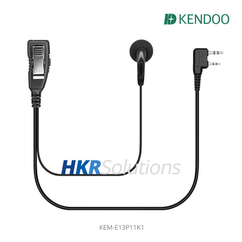 KEM-E13P11K1 Radio Ear-hanger Earplug Headset