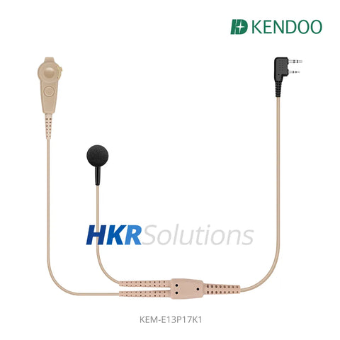 KEM-E13P17K1 Radio Ear-hanger Earplug Headset