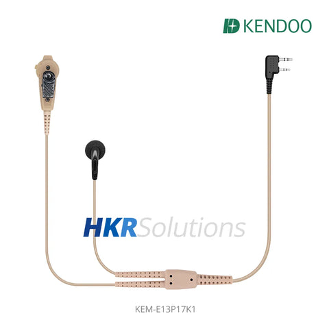 KEM-E13P17K1 Radio Ear-hanger Earplug Headset