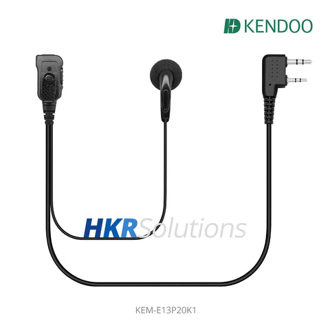 KEM-E13P20K1 Radio Ear-hanger Earplug Headset