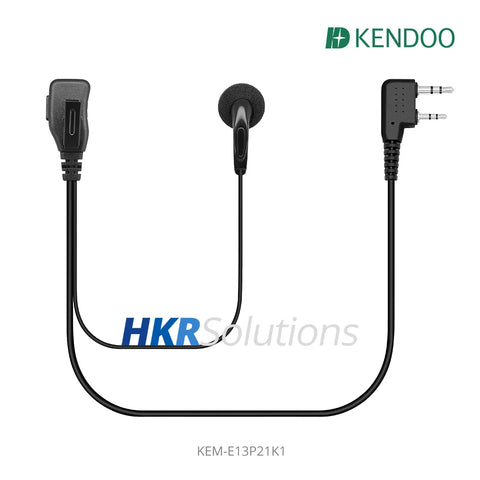 KEM-E13P21K1 Radio Ear-hanger Earplug Headset