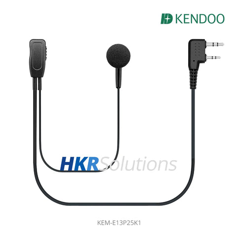 KEM-E13P25K1  Radio Ear-hanger Earplug Headset