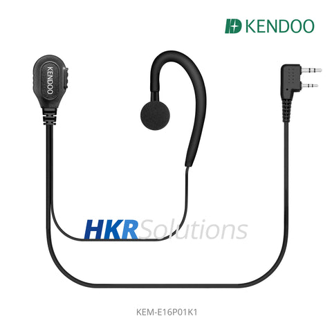 KEM-E16P01K1 Radio Ear-hanger Earplug Headset