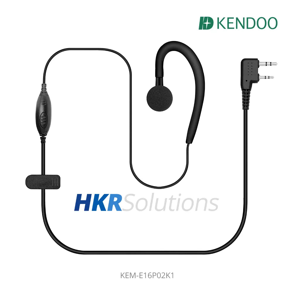 KEM-E16P02K1 Radio Ear-hanger Earplug Headset