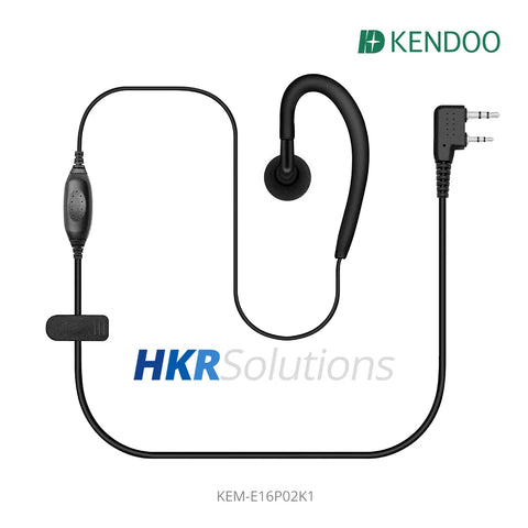 KEM-E16P02K1 Radio Ear-hanger Earplug Headset