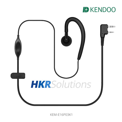 KEM-E16P03K1 Radio Ear-hanger Earplug Headset