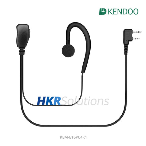 KEM-E16P04K1 Radio Ear-hanger Earplug Headset