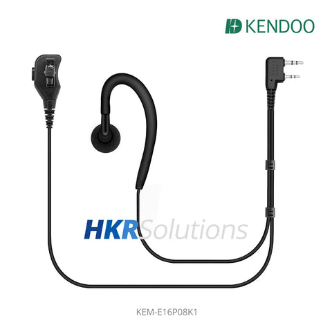 KEM-E16P08K1 Radio Ear-hanger Earplug Headset