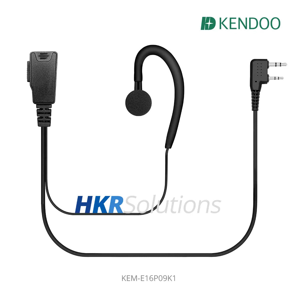 KEM-E16P09K1 Radio Ear-hanger Earplug Headset