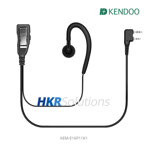 KEM-E16P11K1 Radio Ear-hanger Earplug Headset