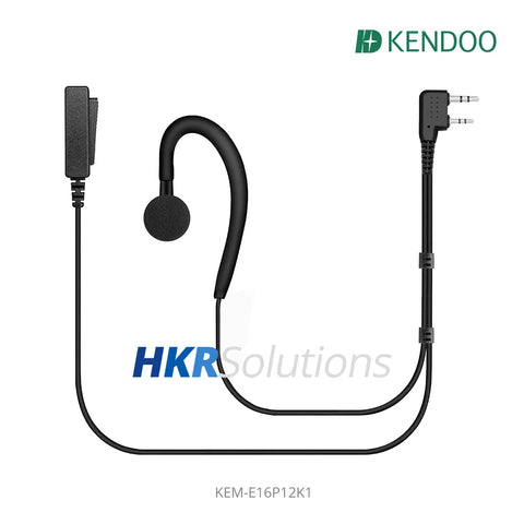 KEM-E16P12K1 Radio Ear-hanger Earplug Headset