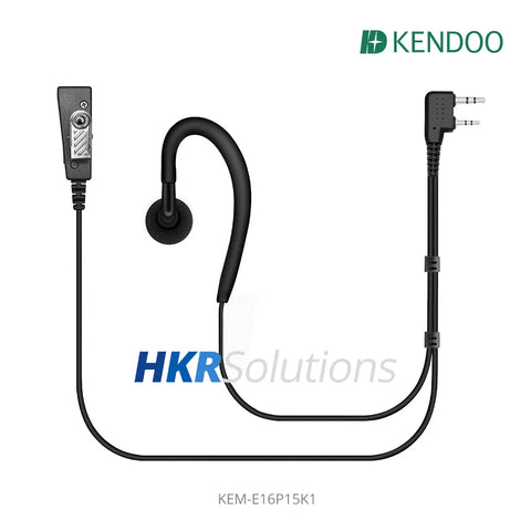 KEM-E16P15K1 Radio Ear-hanger Earplug Headset