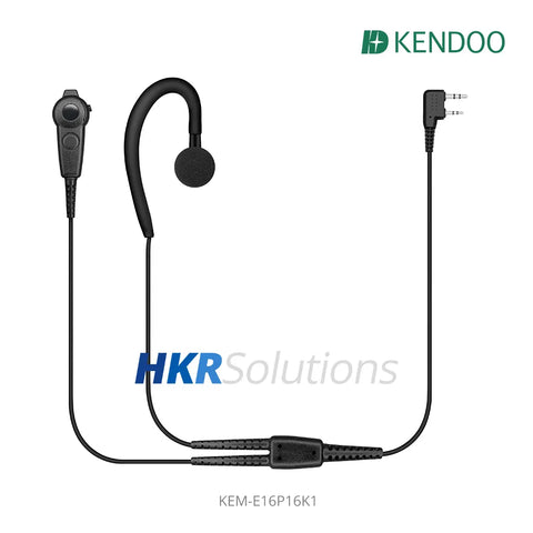 KEM-E16P16K1 Radio Ear-hanger Earplug Headset