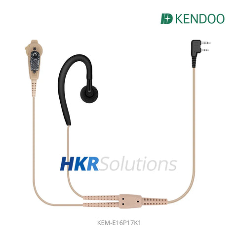 KEM-E16P17K1 Radio Ear-hanger Earplug Headset