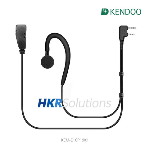 KEM-E16P19K1 Radio Ear-hanger Earplug Headset