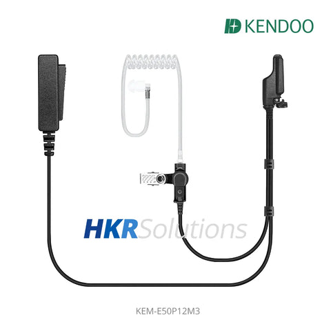 KEM-E50P12M3 For Motorola Two-way Radio Acoustic tube Earphone