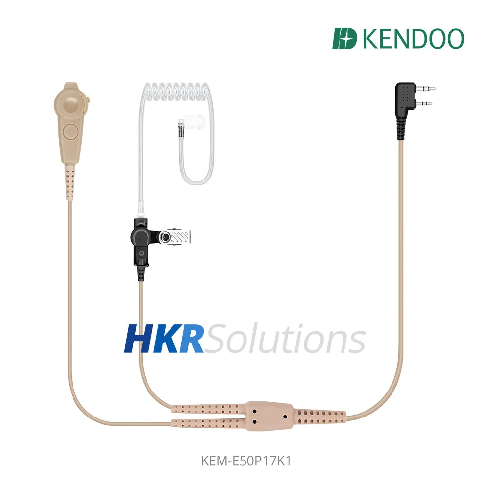 KEM-E50P17K1 Two-way Radio Acoustic tube Earphone