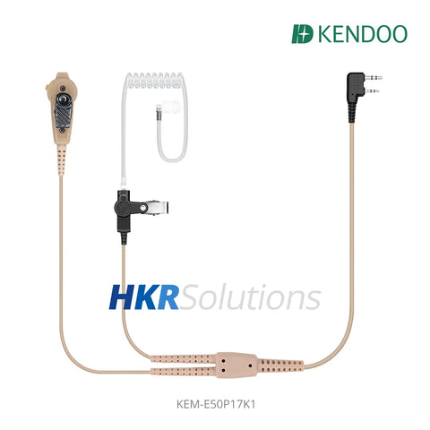 KEM-E50P17K1 Two-way Radio Acoustic tube Earphone