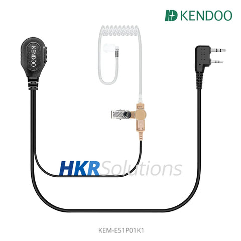 KEM-E51P01K1 Two-way Radio Acoustic tube Earphone