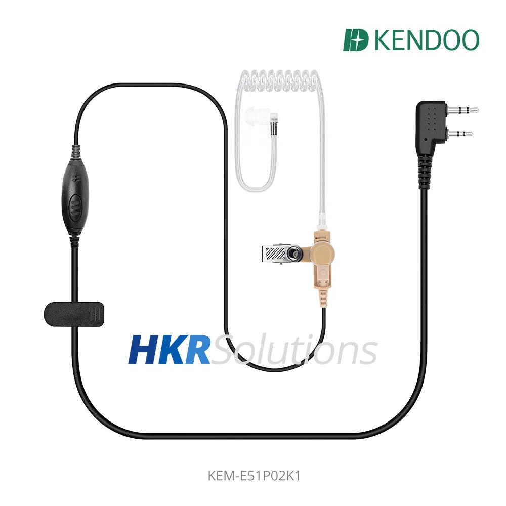 KEM-E51P02K1 Two-way Radio Acoustic tube Earphone