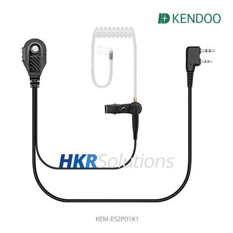 KEM-E52P01K1 Two-way Radio Acoustic tube Earphone