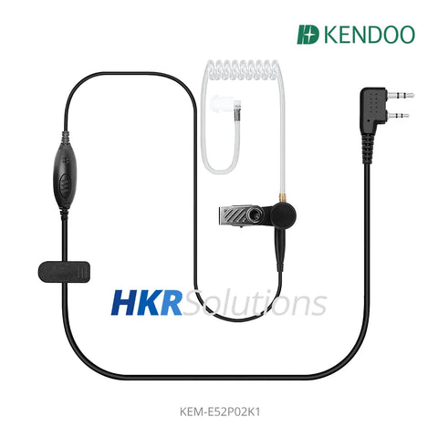 KEM-E52P02K1 Two-way Radio Acoustic tube Earphone