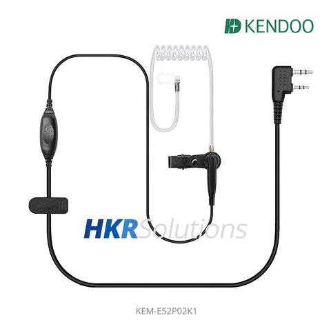 KEM-E52P02K1 Two-way Radio Acoustic tube Earphone