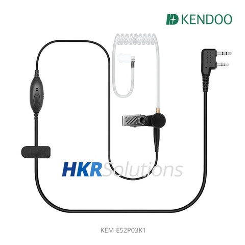 KEM-E52P03K1 Two-way Radio Acoustic tube Earphone