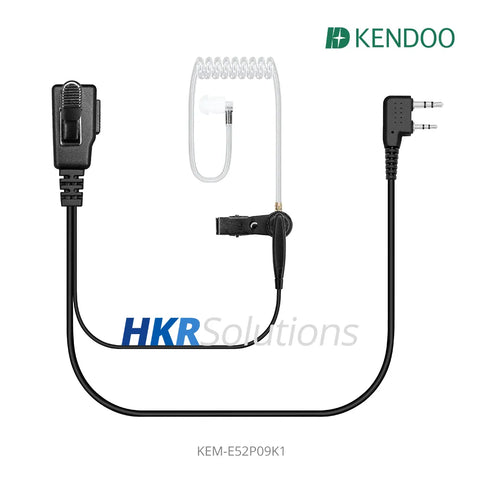 KEM-E52P09K1 Two-way Radio Acoustic tube Earphone