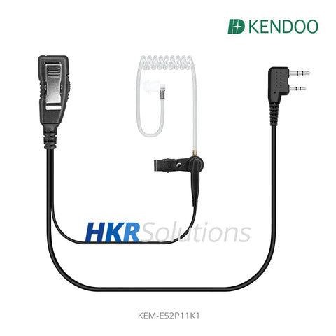 KEM-E52P11K1 Two-way Radio Acoustic tube Earphone