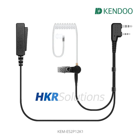 KEM-E52P12K1 Two-way Radio Acoustic tube Earphone