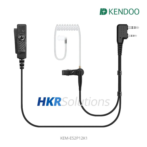 KEM-E52P12K1 Two-way Radio Acoustic tube Earphone