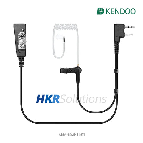 KEM-E52P15K1 Two-way Radio Acoustic tube Earphone