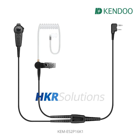 KEM-E52P16K1 Two-way Radio Acoustic tube Earphone