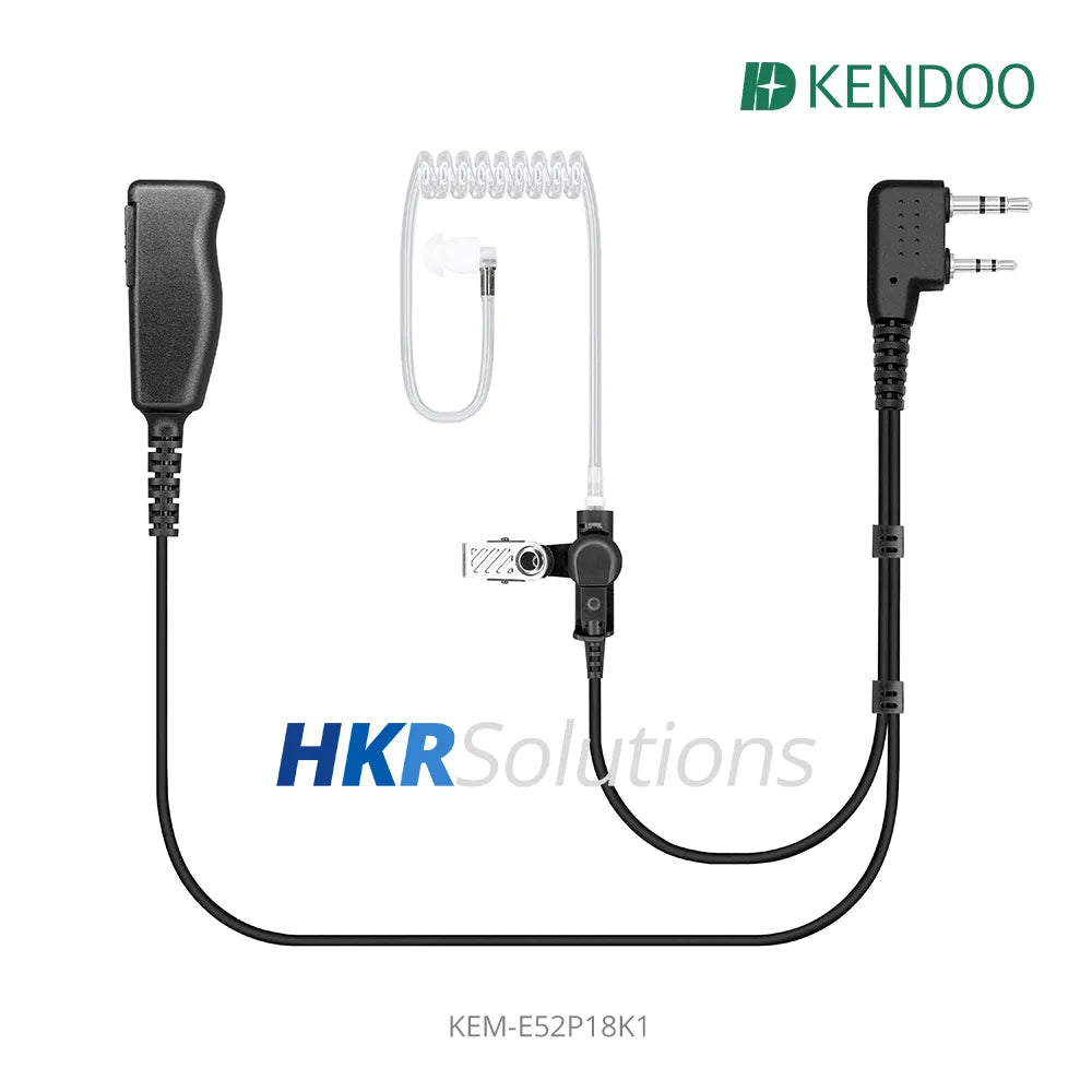 KEM-E50P18K1 Two-way Radio Acoustic tube Earphone