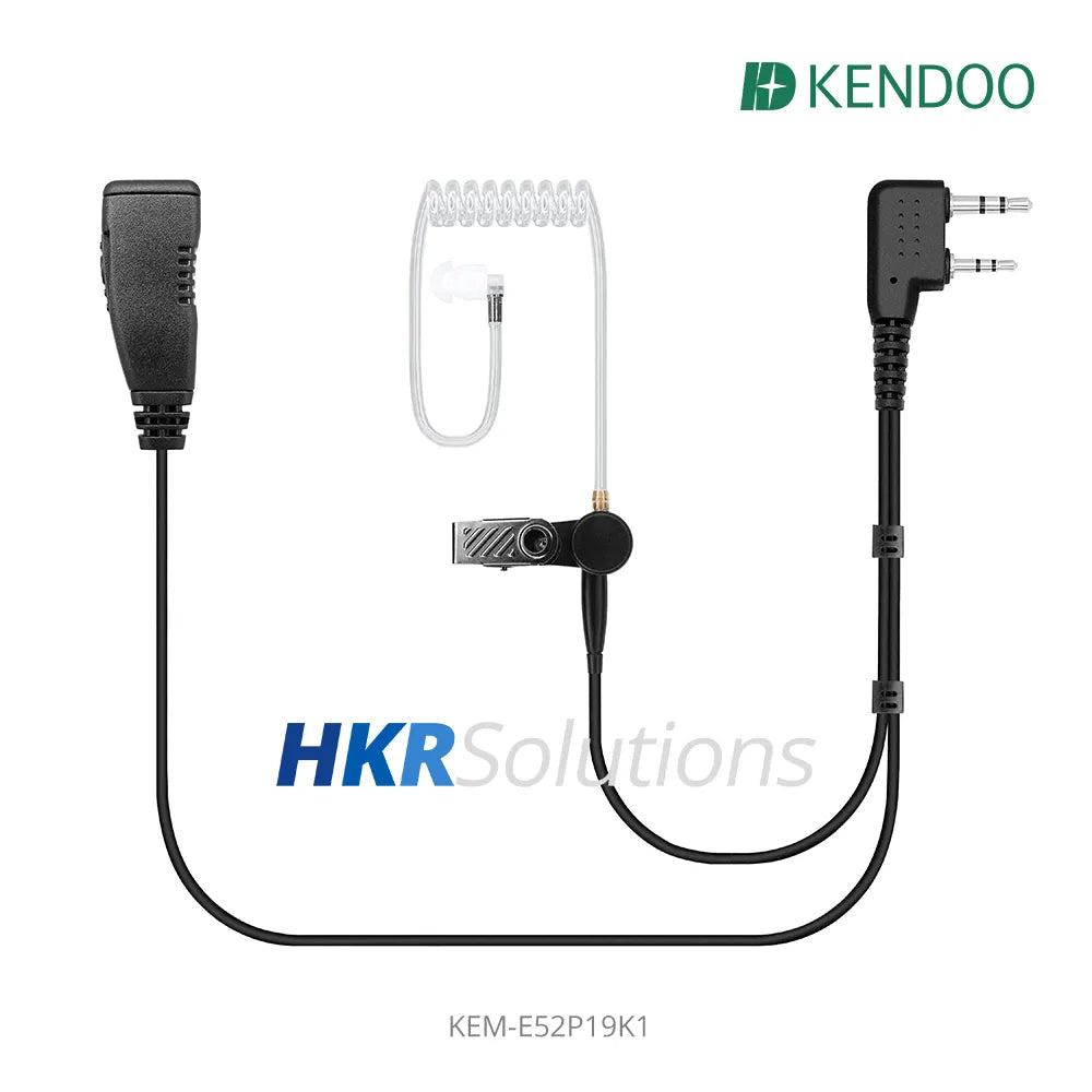 KEM-E52P19K1 Two-way Radio Acoustic tube Earphone