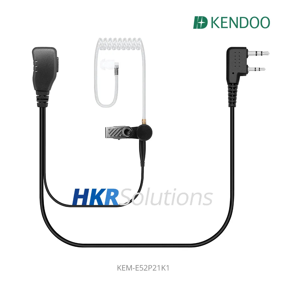 KEM-E52P21K1 Two-way Radio Acoustic tube Earphone