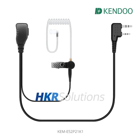 KEM-E52P21K1 Two-way Radio Acoustic tube Earphone