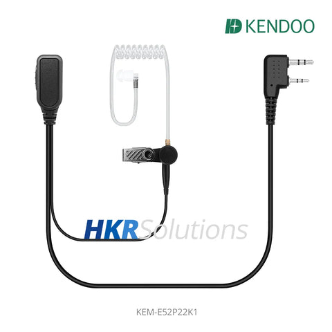 KEM-E52P22K1 Two-way Radio Acoustic tube Earphone