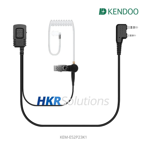 KEM-E52P23K1 Two-way Radio Acoustic tube Earphone