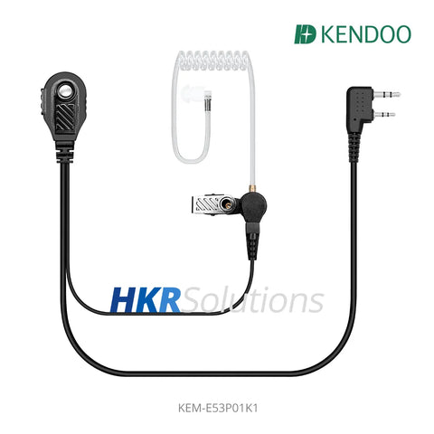 KEM-E53P01K1 Two-way Radio Acoustic tube Earphone