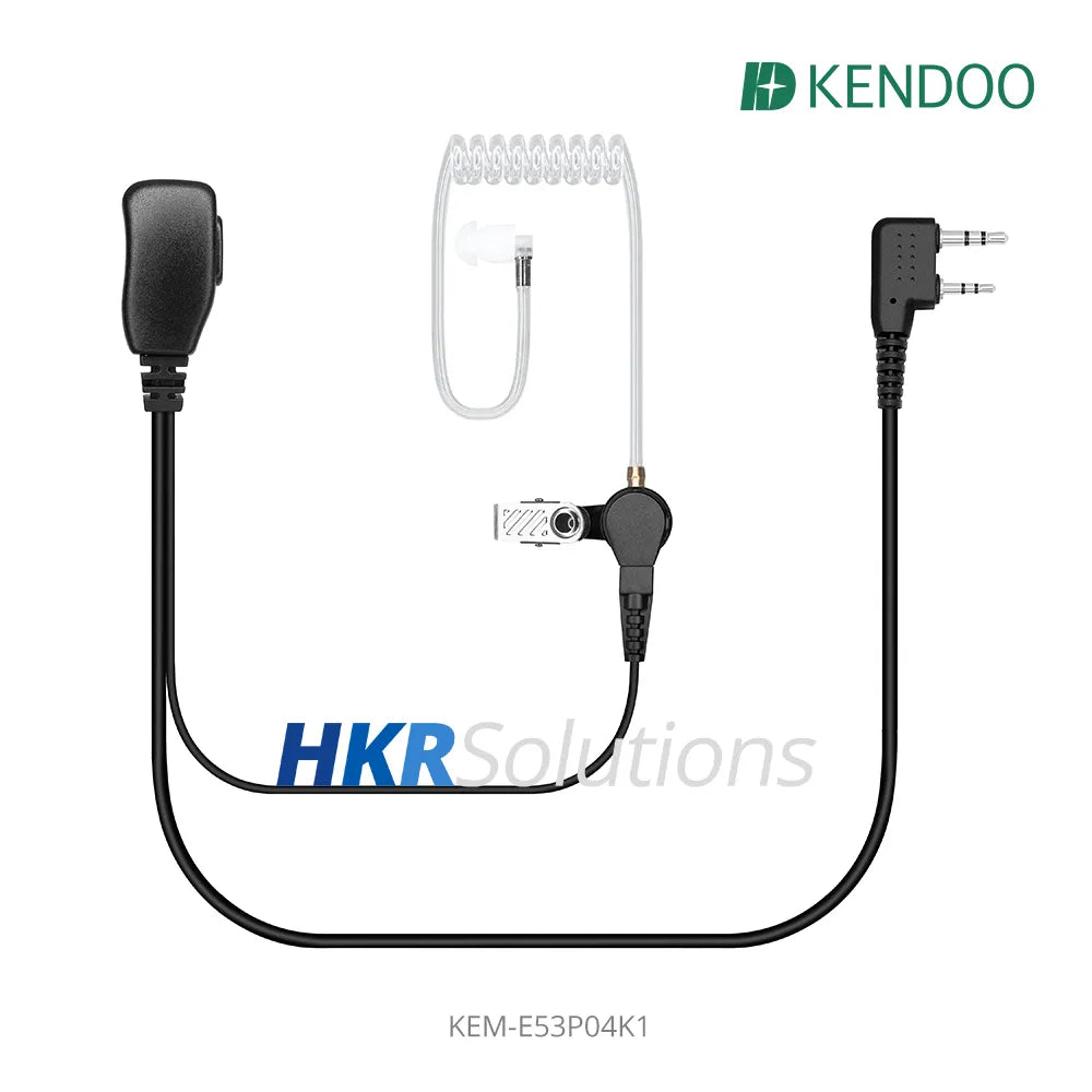 KEM-E53P04K1 Two-way Radio Acoustic tube Earphone