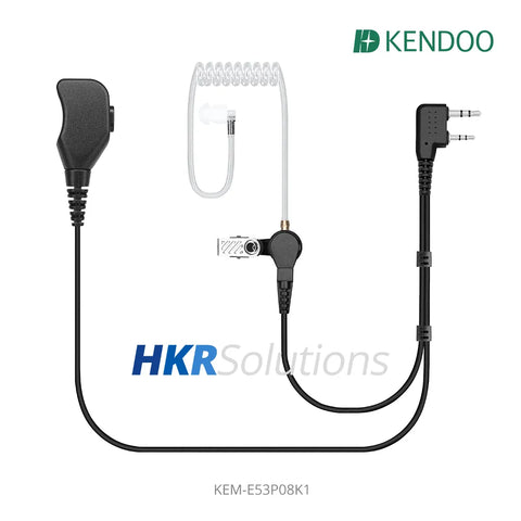 KEM-E53P08K1 Two-way Radio Acoustic tube Earphone